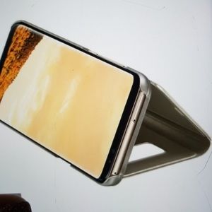 iPhone X clear view standard cover